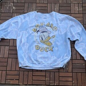 Disney Blue Donald Duck Sweatshirt